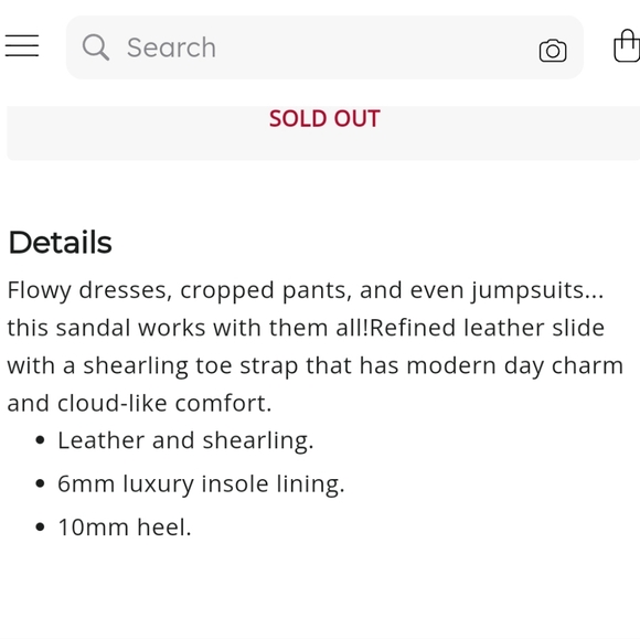 💥 Beautiisoles Sofie Cozy Slide Red Shearling Leather Shoes - Picture 13 of 13